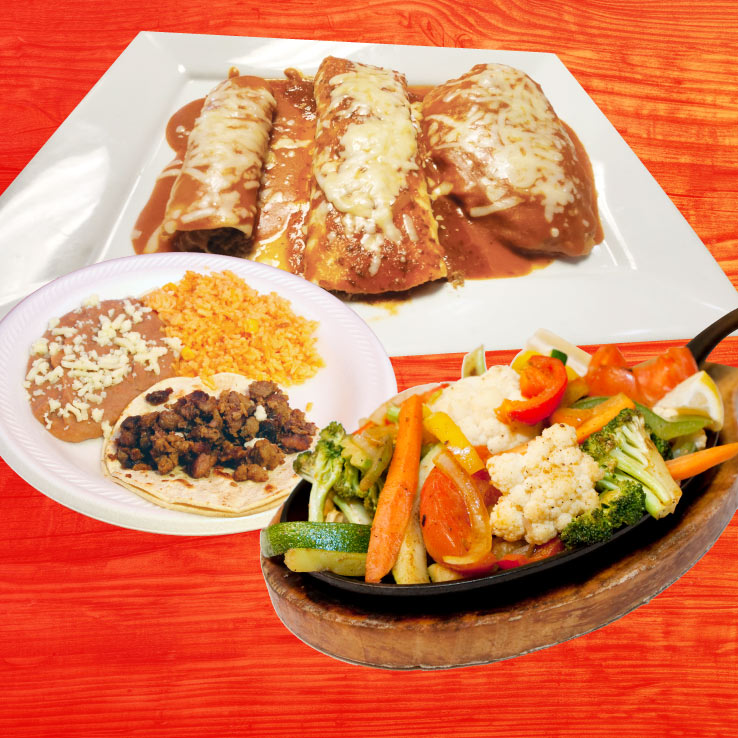 Menu page 6 - Dinner, Vegetarian, Kids